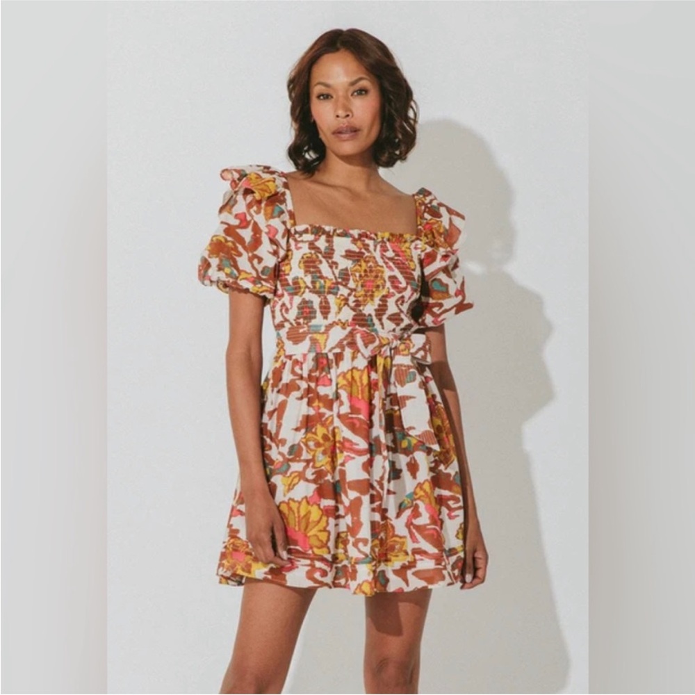 NWT XL Cleobella Delfina Womens Mini Dress in Shea